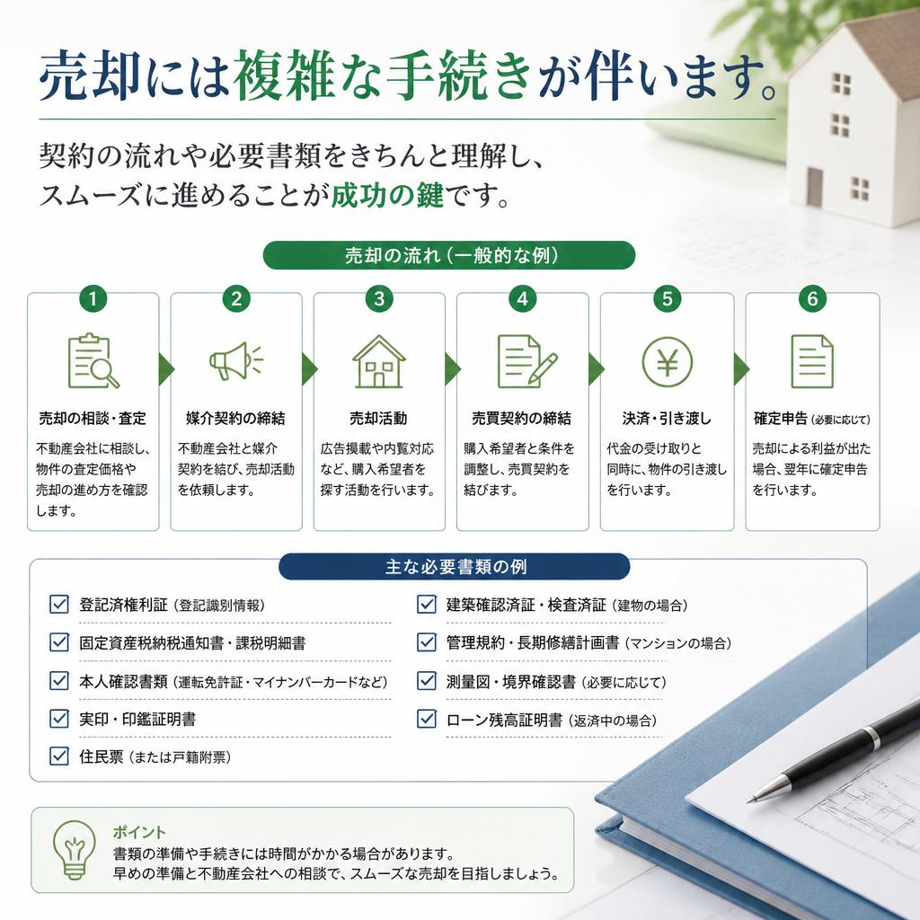 4. 不動産売却の手続きについて