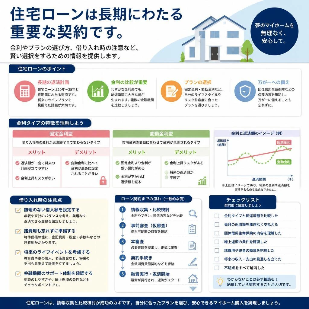 賢い住宅ローンの選び方