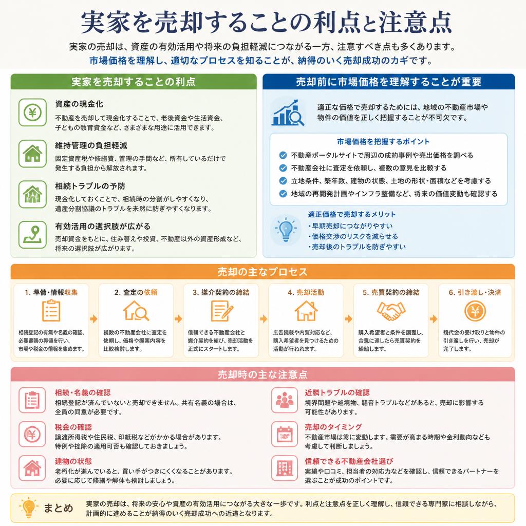 売却のメリットとデメリット