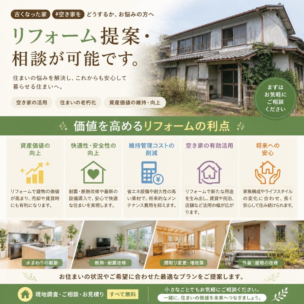 リフォーム相談のご提案