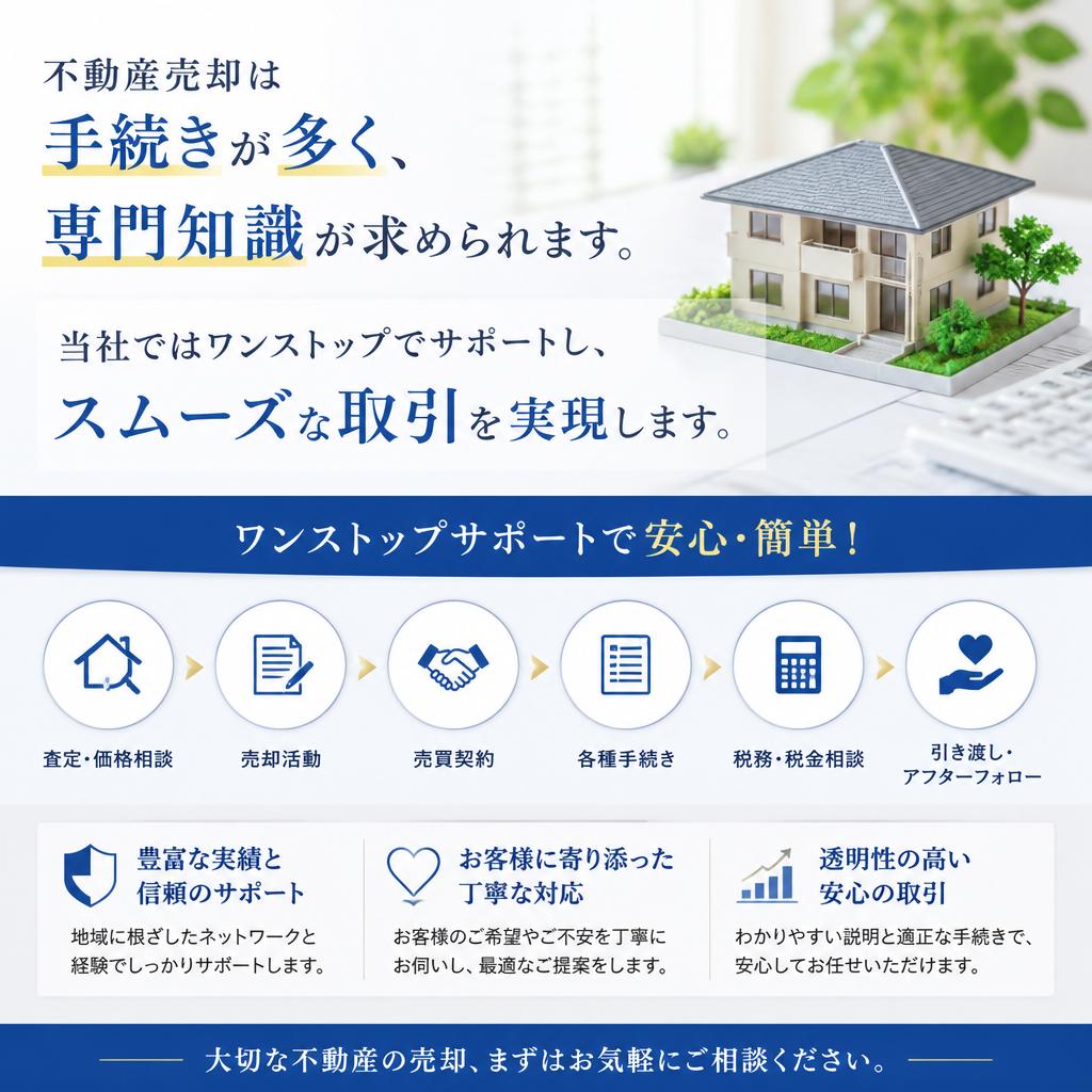 不動産売却の流れ