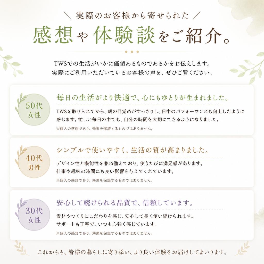 お客様の声をお聞きください