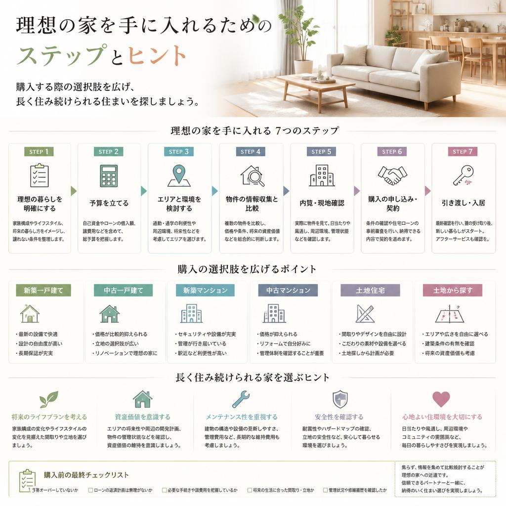 物件の選び方とそのコツ
