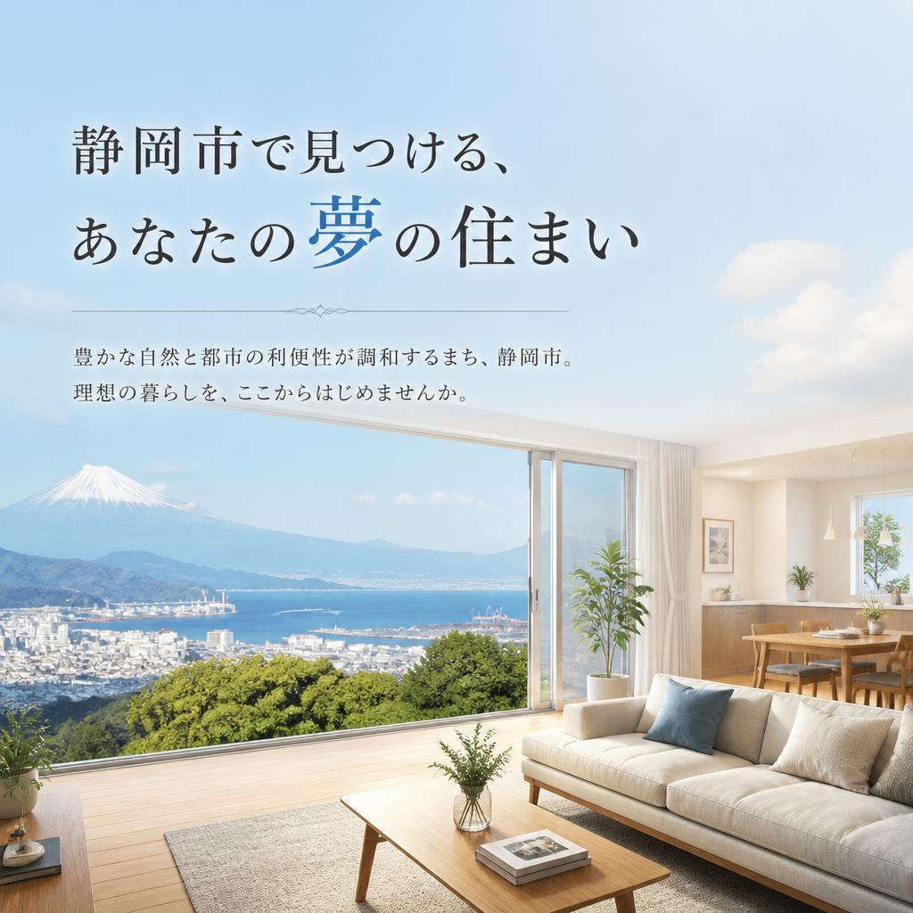 静岡市で見つける、あなたの夢の住まい